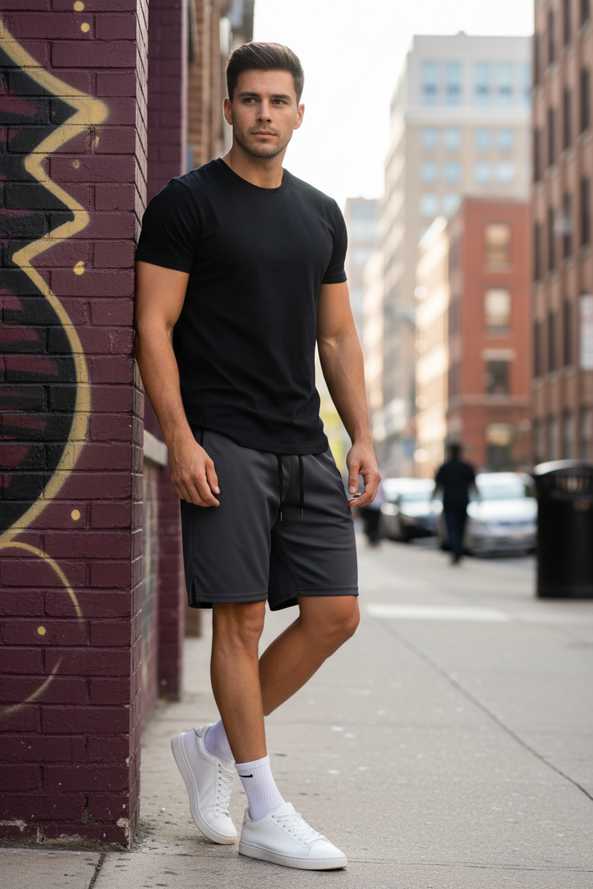 Men's Athletic Mesh Gym Shorts - Lifestyle